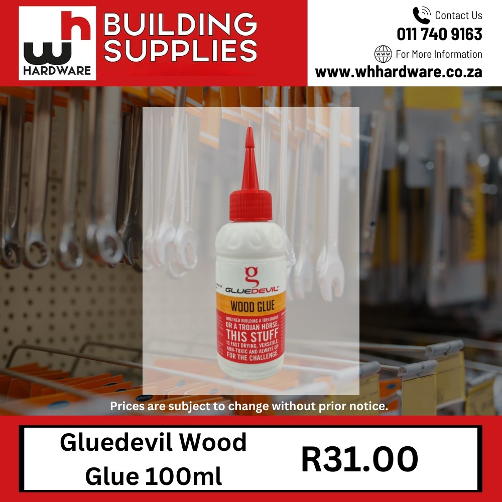 WH Hardware_Gluedevil Wood Glue 100ml